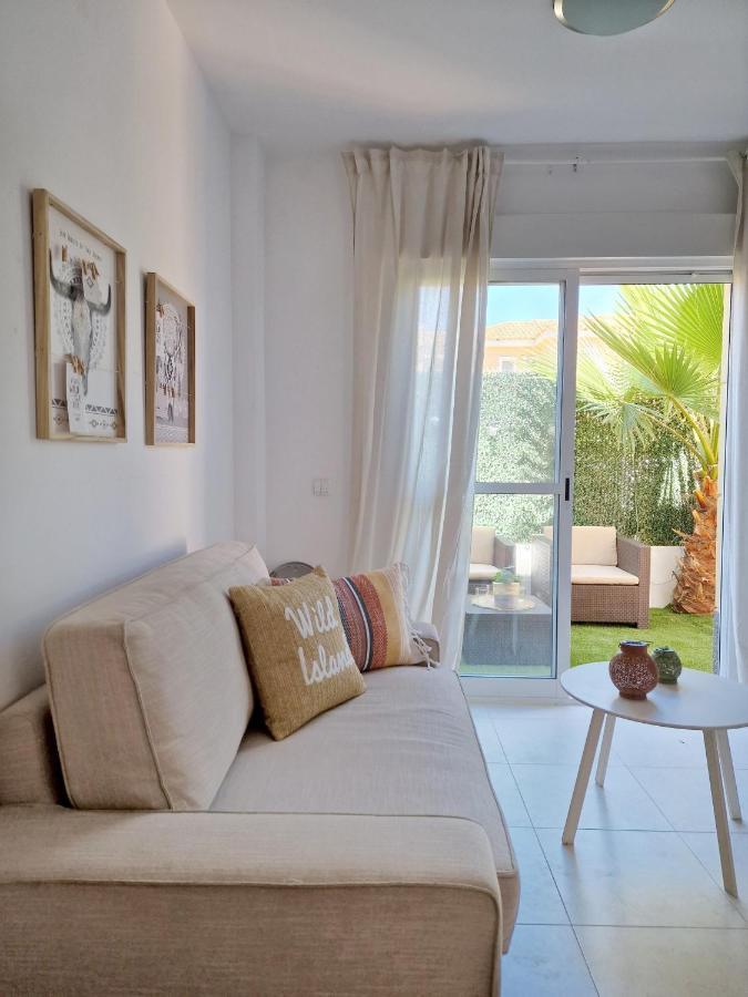Precioso Bajo Con Jardin En Vera Luaran gambar